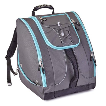 Athalon Everything Boot Bag/Backpack - color: Grey/Teal