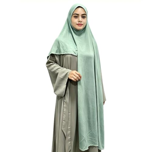 Premium Instant Hijab Scarf Cotton Hijabs For Women Soft Head Wraps, Ready to wear hijab, Abaya, Instant hijabs - color: 51#