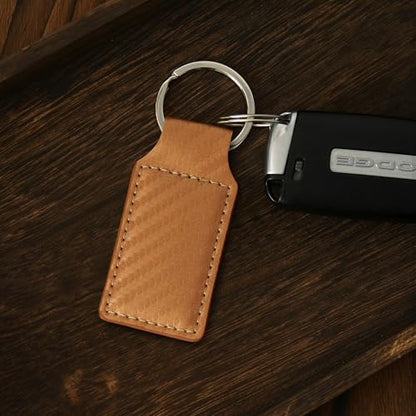 LaserGram Rectangle Keychain, Allah 2, Personalized Engraving Included (Carbon Fiber Bronze) - color: Carbon Fiber Bronze