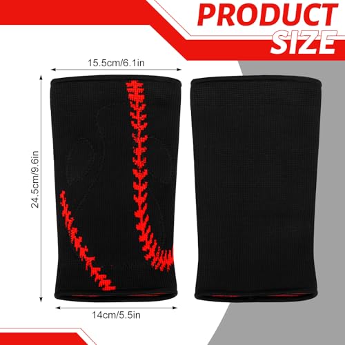 4 Pcs Baseball Sliding Knee Pad for Man Softball Baseball Sliding Mat Built in Thick Foam for Leg Sports for Wrestling Volleyball