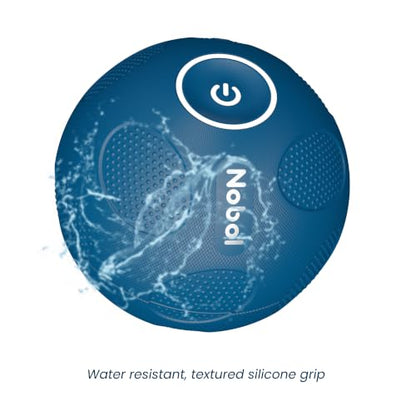 MyoSphere® Vibration Massage Ball Portable Muscle Recovery Tool | Nobol Deep Tissue Vibration Rechargeable Massager - Nobol Blue - color: Nobol Blue