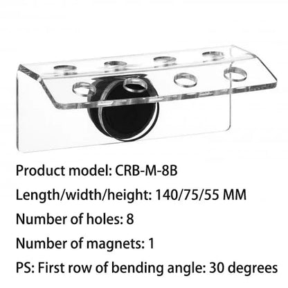 Marine Sources Fish Tank Aquarium Supplies Acrylic Magnetic Coral Frag Rack - for 15mm Glass Thickness (CRB-M-8B) - size: CRB-M-8B
