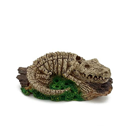 Aquarium Air Bubbler Decorations,Air Bubbler Decor Ornament for Fish Tank (Dinosaur)