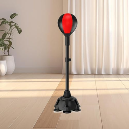 High-Speed Boxing Ball Set for Home Gym Training - color: Red Black