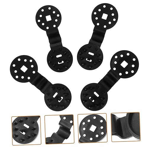 LIOOBO 25PCS Black Sturdy Sunshade Mesh Clips for Greenhouse Heavy Duty Plastic Buckles for Gardening Accessories for Fixing Shade Cloth and Netting