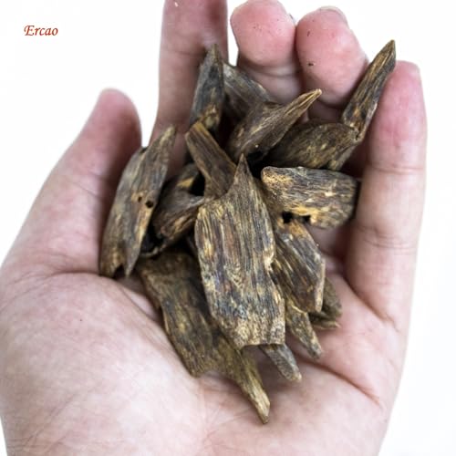 Chinese Natura Kynam Agarwood （Qinan Oud） - Boasts a Distinctly Unique Aroma, Ideal for Home Incense, Meditation & More | Sustainable Harvesting (Weight30g - Upper Medium Grade - Long Strips) - color: 30g Experience Pack - Upper Medium Grade - Long Strips