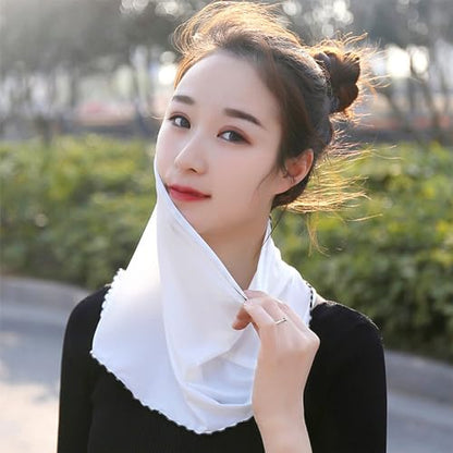 Mountaineering Ice Silk Scarf Headband Hiking Cycling for Sun for Protection Neckerchief Cover Breathable S Men Ice Silk