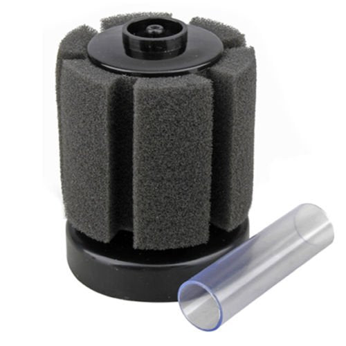 Bio Sponge Filter Air Pump Driven Breeding Fry Betta Shrimp Nano Fish Tank Aquarium (Small) - size: Small