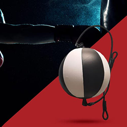 PU Boxing Ball Double End Punching Bag Elastic Rope Speed Ball for Sparring Workout