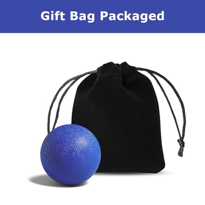 GOGO Massage Lacrosse Ball for Physical Therapy, Myofascial Release, Yoga Deep Tissue, Trigger Point, Muscle Soreness (Royal Blue) - color: Royal Blue