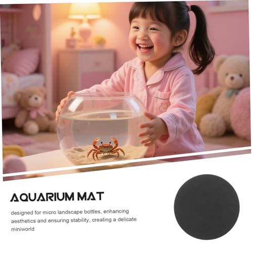VICASKY Non- Aquarium Leveling Pad Fish Tank Cushion Mat for Under Tank Support Enhanced Grip Design for Landscape Bottles Shape