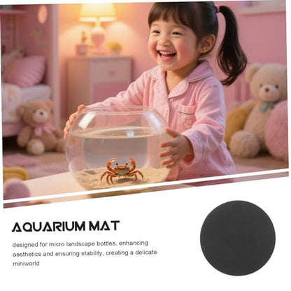 VICASKY Non- Aquarium Leveling Pad Fish Tank Cushion Mat for Under Tank Support Enhanced Grip Design for Landscape Bottles Shape