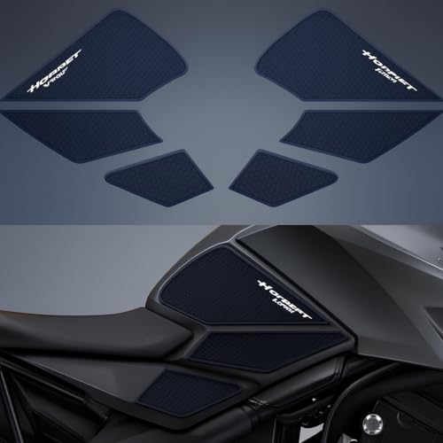 Motorcycle Waterproof Fuel Tank Sticker Pad Non-Slip Side Rubber Stickers for 2026 CB1000 Hornet CB1000 SP Hornet cb1000 Hornet/sp Hornet 2025 Black PVC Material