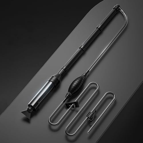 Fish Tank Cleaner with Thickened Airbag, Hand Siphon Hose, Vacuum Water Changer Sand, for Fish Tank Cleaning Gravel & Sand
