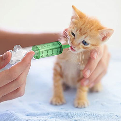 5 Pack 60ml Syringes with Cap, Sterile Syringe Individually Packaged for Labs, Liquid Measuring, Feeding Pets,Oil or Glue Applicator - size: 60 ml
