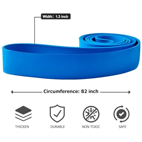 Pull Up Bands, Resistance Bands, Pull Up Assistance Band Exercise Bands for Men & Women Working Out, Body Stretching, Physical Therapy, Muscle Training - color: Dark Blue