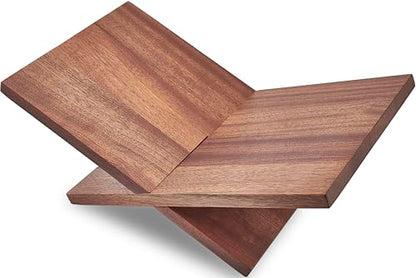 Honygebia Solid Wood Book Stands - Cross Frame Sapele Wooden Book Holder, Open Bookstand for Display and Reading, Suitable for Art, Bible, Cookbook, Easel, Magazine, Textbooks - color: Sapele