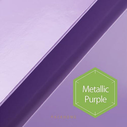 PACKHOME 6 Large Gift Boxes 13.5x10x3.5 Inches, Sturdy Shirt Boxes with Magnetic Lids for Multiple Occasions (Glossy Purple) - color: 13x9.7x3.4 Inch-Purple-Pack of 6