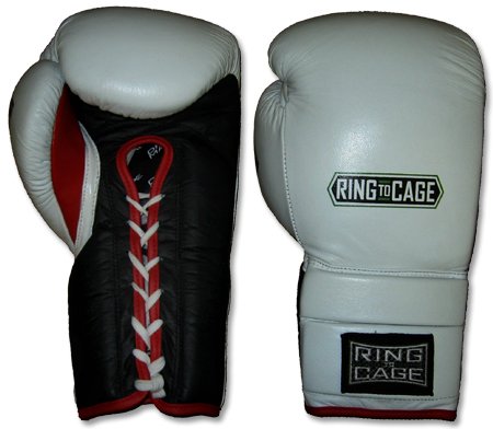 20oz, 22oz, 24oz Deluxe MiM-Foam Sparring Gloves - Lace-up for Muay Thai, MMA, Kickboxing, Boxing - size: 24oz