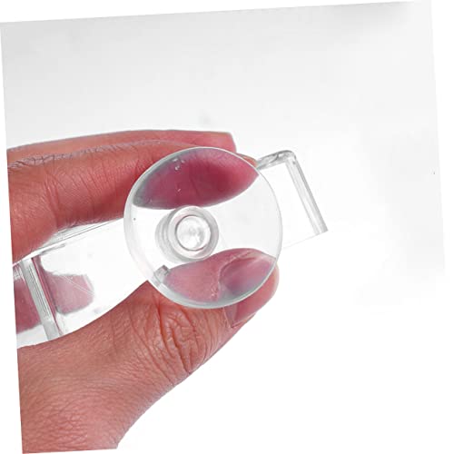 6pcs Acrylic Aquarium Feeder Bowls with Cups for Feeding Freshwater and Shrimp Tanks Compact and Convenient Food Holders