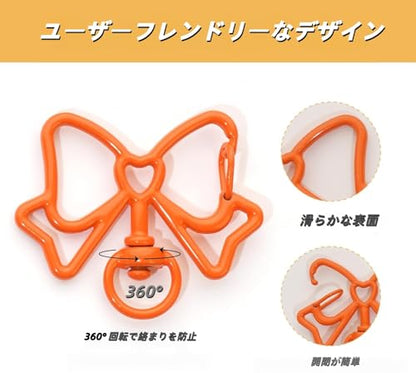 Key Chain Clip Hooks Making Set Butterfly for DIY Crafts Gifts Keychains Classroom Projects 180 pcs