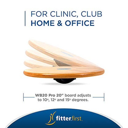 Fitterfirst Professional Balance Board - size: 20"