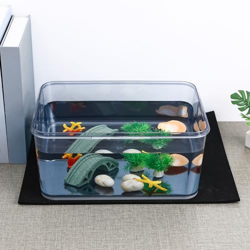 Abaodam Aquarium Mat Non Slip Tank Pad for Fish Tank High Grade Shock Absorbing and Wear Resistant Bottom Mat Thick Durable Aquarium Accessory for Comfortable Fish