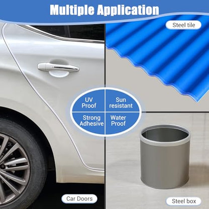Clear Rubber Edge Trim, Self-Adhesive Transparent Edge Protector for Sheet Metal Parts, Car Doors, Flexible Silicone Rubber Material, Size 1/16"(1mm), Fit 0-3/32"(2mm), U Channel Edge Guard, 20Ft - size: 1/16"- Length 20'
