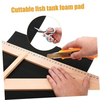 Alasum Aquarium Leveling Mat Thick Pad for Fish Tank Durable Shock Absorbing Non Slip Base Aquarium Accessories for Long Term Use