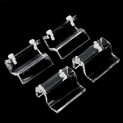 4pcs Aquarium Top Cover Bracket Acrylic Fish Tank Lid Support Holder Clip