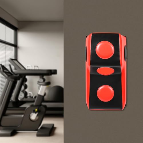 Wall Mount Boxing Training Bag - Uppercut Boxing Training Punching Target - Heavy Punching Bag for Adults for Bedroom/Living Room/Gym - color: Red (15.7*11.8*27.5 Inch)