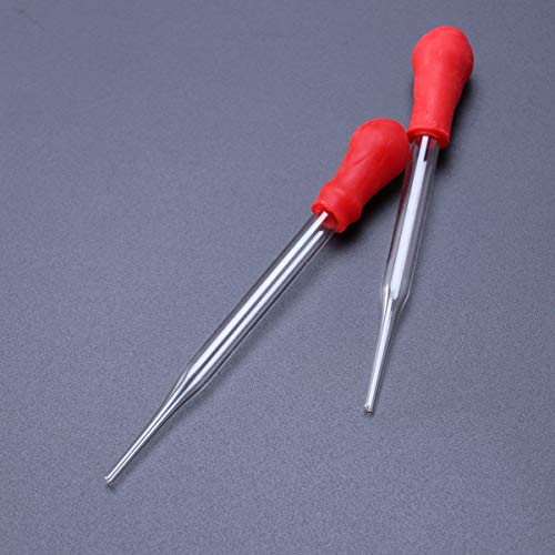 10Pcs Pipette Droppers Silicone Mold Eye Dropper for School and Home Experiments and Easy to Use Liquid Transfer Tools