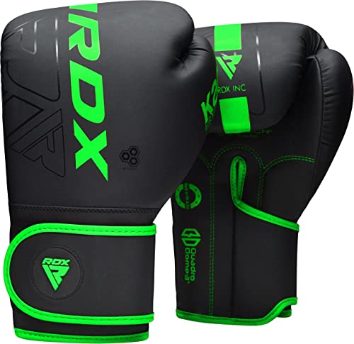 RDX Kids Punching Bag 2FT with Punch Gloves, Unfilled Boxing Set, Non Tear Maya Hide Leather Junior Hanging Bag, Kickboxing MMA Grappling Muay Thai Karate Taekwondo BJJ Training - color: Green