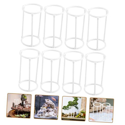 GANAZONO 8pcs Practical Humidifier Splash Guards for Fish Tank Rockery Sprinkler Portable Easy Installation Safe