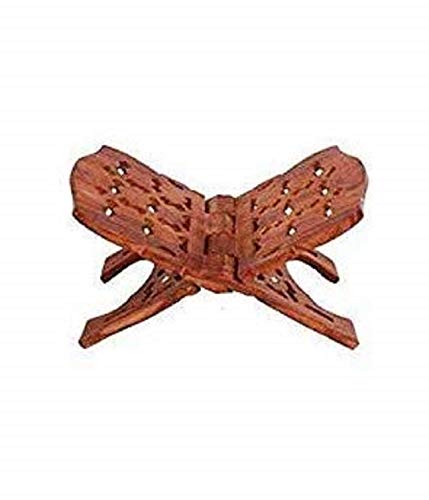 Goofy Turtle Wooden Hand Carved Book Stand for Quran, Bible, Gita for Reading Rehal Stand