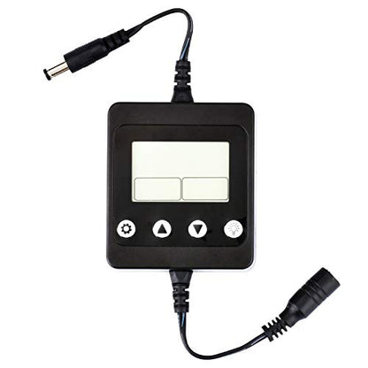 Aquarium LED Fish Tank Light Timer/Dimmer | Suitable for all 16-84 inch KZKR Aquarium LED Fish Tank Light, Providing Dimming, sunrise and timer functions. - color: Timer / Dimmer