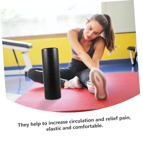 High-Density Expanded Polypropylene Yoga Massage Roller for Muscle and Postural Alignment Solid Foam for Fitness Balance and Spinal Stabilization