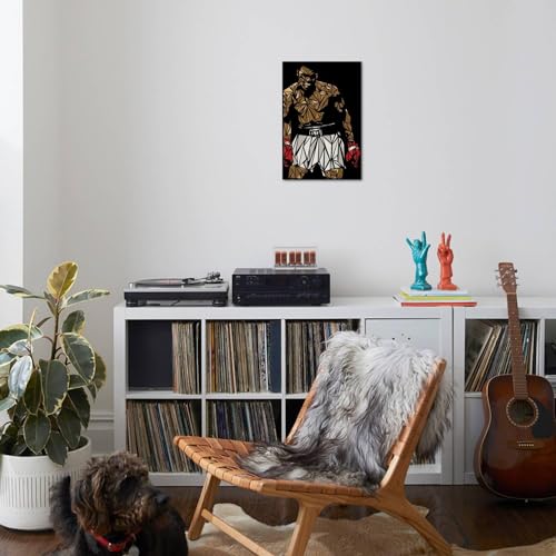 ART.COM Wall Art Print Muhammad Ali by Cristian Mielu, 16" x 24" - color: Print Only, size: 24"L x 16"W, style: Unframed