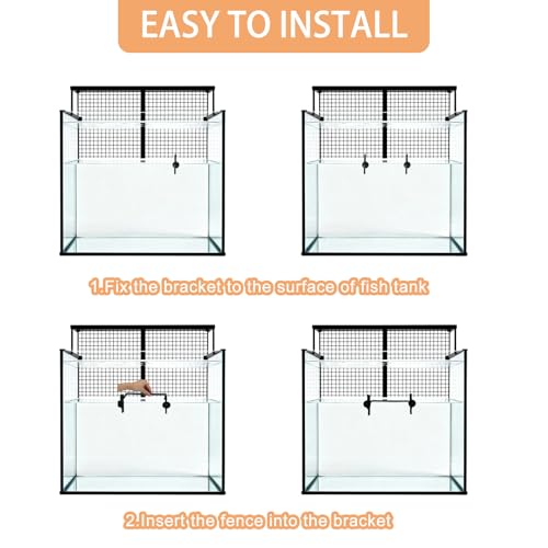 Aquarium Floating Plant Barrier, Intercepting Floating Plant Corral Fish Aquarium Accessories for Aquarium Feeding Ring, Aquarium Divider for Aquarium Holder Accessories for All Aquatic Plants
