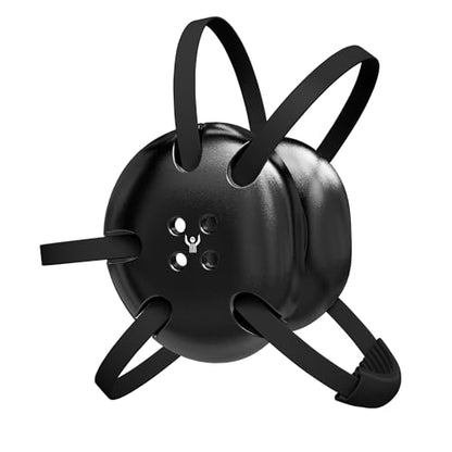 Great Call Athletics Classic Wrestling Headgear, Black Straps - style: Black w/ Black Straps