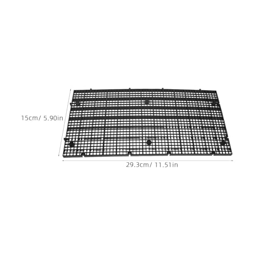 4PCS Fish Tank Divider Screen - Grid Isolation Board Partition Net - Betta Fish Separator Plastic Grid Panel for Aquarium Partition - Divider Tray 11.5 X 5.9 Inch