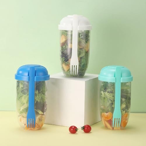 Portable Salad Cup - color: Green