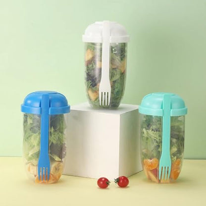 Portable Salad Cup - color: Green