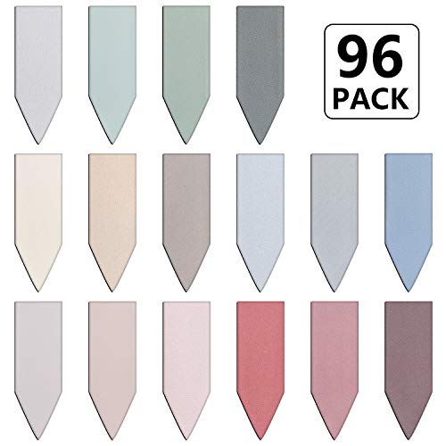Outus 96 Pcs Arrow Shaped Magnetic Bookmark Page Clips