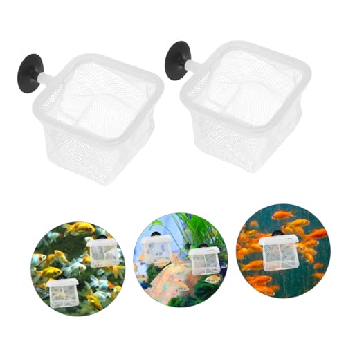 BESPORTBLE 5pcs Fish Breeding Net Cups Aquarium Separator Mesh for Safe Fry and Lightweight Isolation Net for Fish Tanks