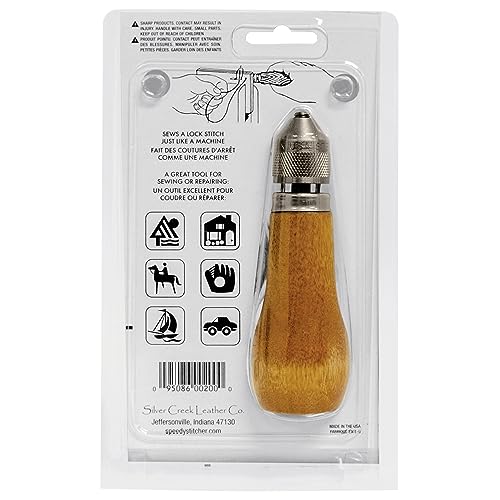 Speedy Stitcher 1125 SEW200-BRK Sewing Awl, One Size | cycling-tire-repair-kits - size: Sewing Awl - with 30-Yard Skein of Thread