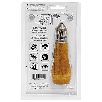 Speedy Stitcher 1125 SEW200-BRK Sewing Awl, One Size | cycling-tire-repair-kits - size: Sewing Awl - with 30-Yard Skein of Thread
