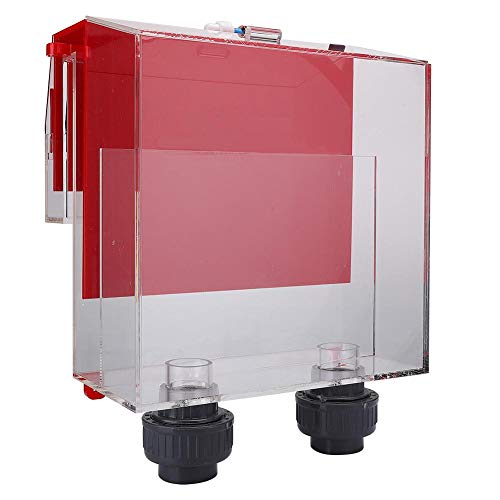 【???????????????????? ???????????????????????? ???????????????????????? ????????????????????】 5000L/H Acrylic Aquarium Overflow Box Air Pipe Overflow Box, Auto-Top-Off
