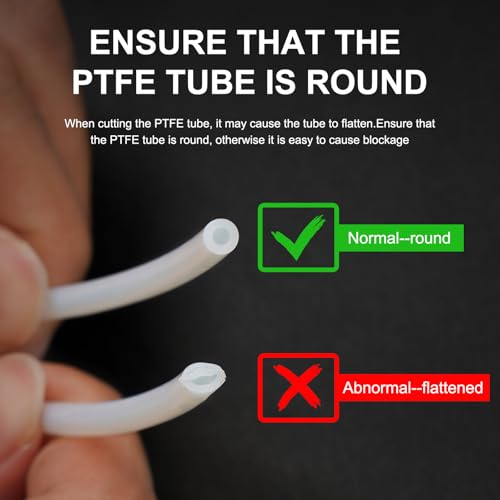 3pcs Teflon PTFE Tube Adapter Replacement for Bambu Lab | A1/A1MINI/P1P/P1S/P2S/X1/X1C/X1E/H2D/H2S 3D Printer,Plastic Metal Mixed Feed Connectors for Bambu Lab 3d Printer