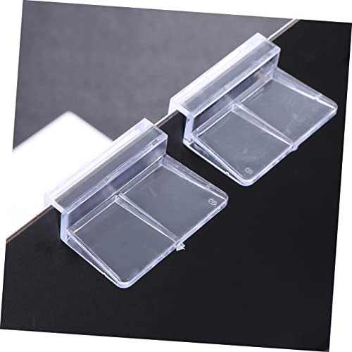 balacoo 10pcs Plastic Aquarium Supports Fish Tank Cover Bracket Home Aquarium Decor